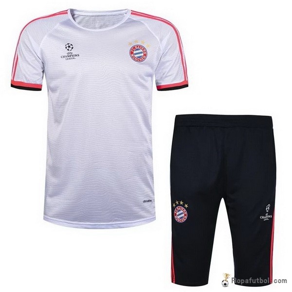 Camiseta Entrenamiento Conjunto Completo Bayern de Múnich 2017/18 Blanco